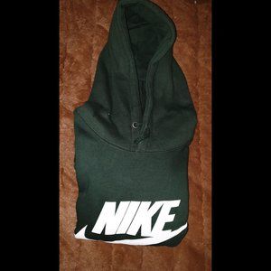 Dark Gree Nike Logo Hoodies And Sweatshirts